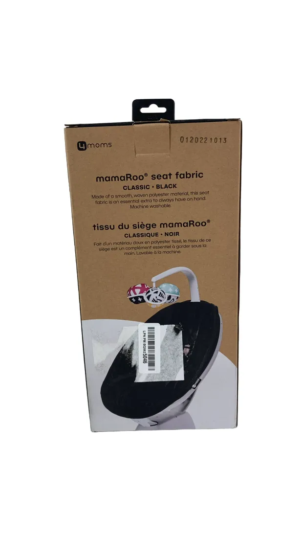 4moms MamaRoo Seat Fabric, 1046, Black
