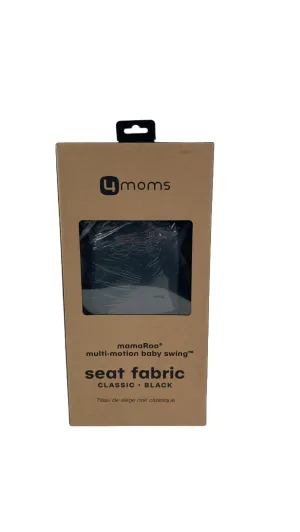 4moms MamaRoo Seat Fabric, 1046, Black
