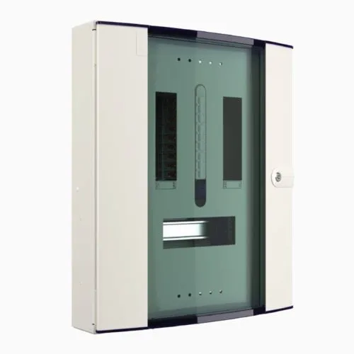 6 Way 125A TPN Board Glazed