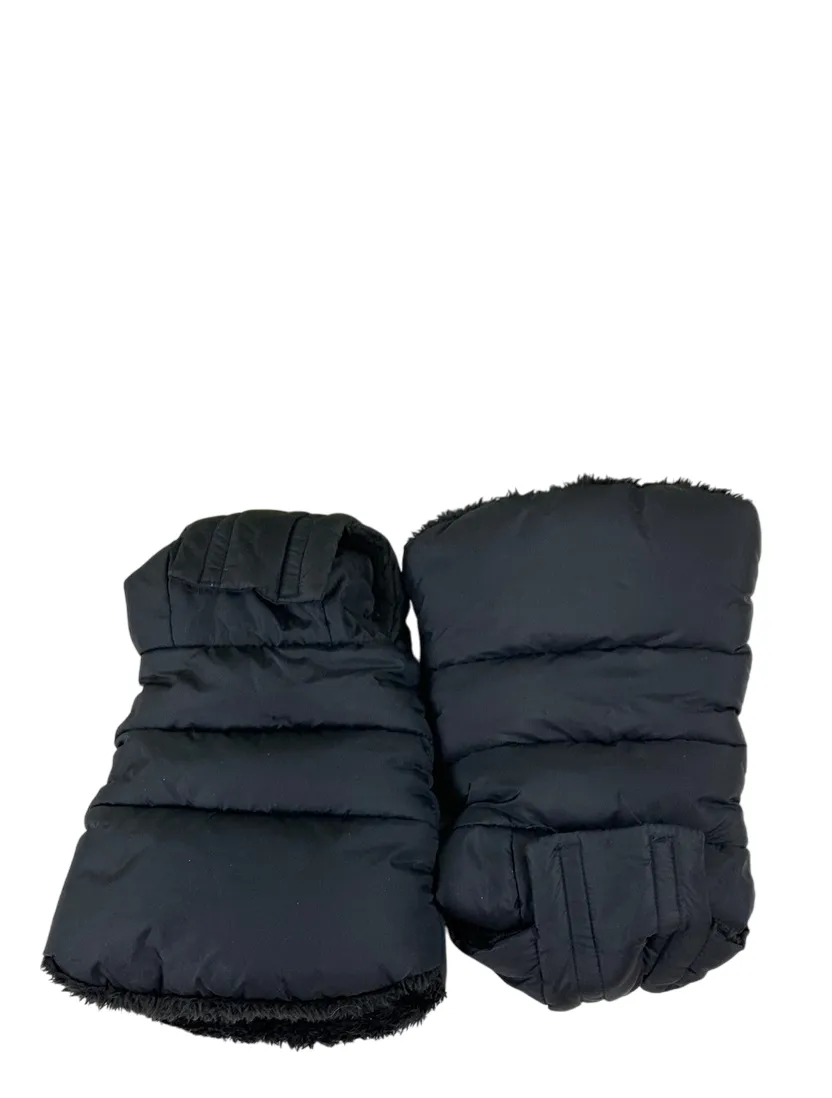 7 A.M. Enfant WarmMuffs, Black Plush