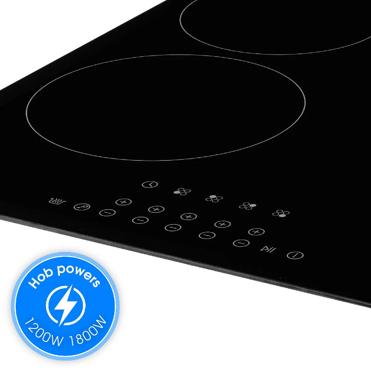 Abode A60EH301B 60cm 4 Zone Electric Hob in Black