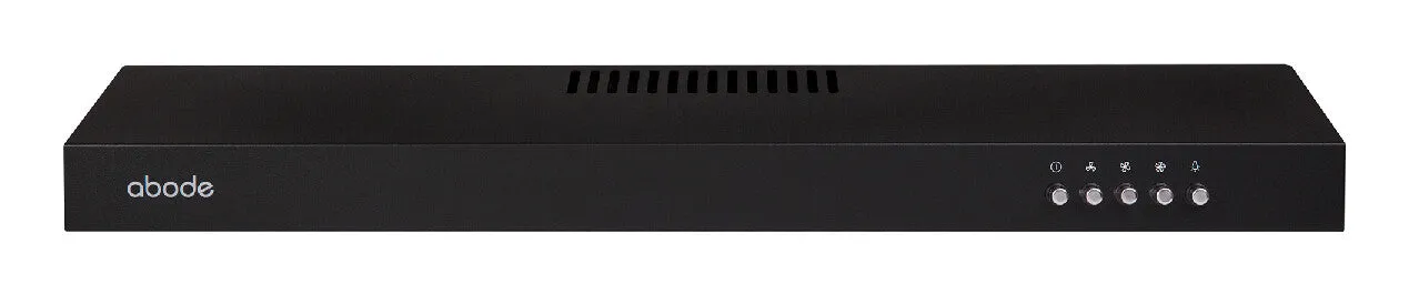 Abode A60VSRCH0B1B 60cm Manual Visor Cooker Hood in Black