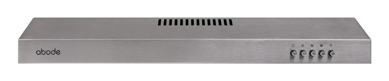 Abode A60VSRCH0B1SS 60cm Manual Visor Cooker Hood in Stainless Steel