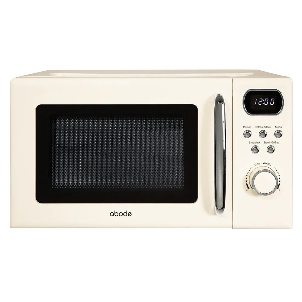 Abode AMD2004C, 20L Digital Microwave in Cream