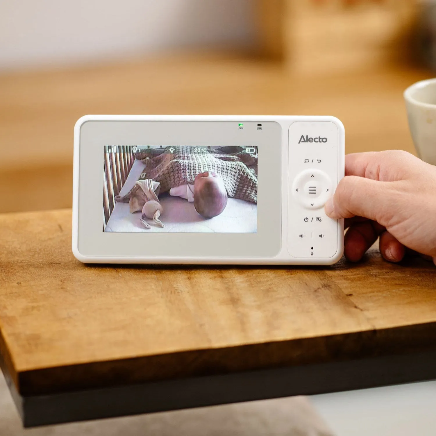 Alecto Video Baby Monitor With 4.3 Inch Color Display