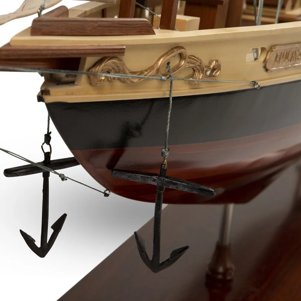 Authentic Models Bluenose Ii Painted Sailing Ship Model