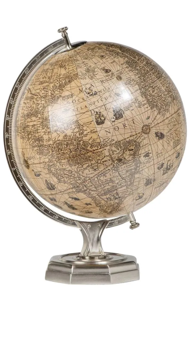 Authentic Models Hondius Vintage Half Globe