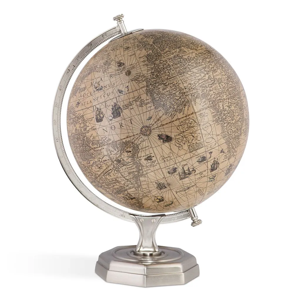Authentic Models Hondius Vintage Half Globe