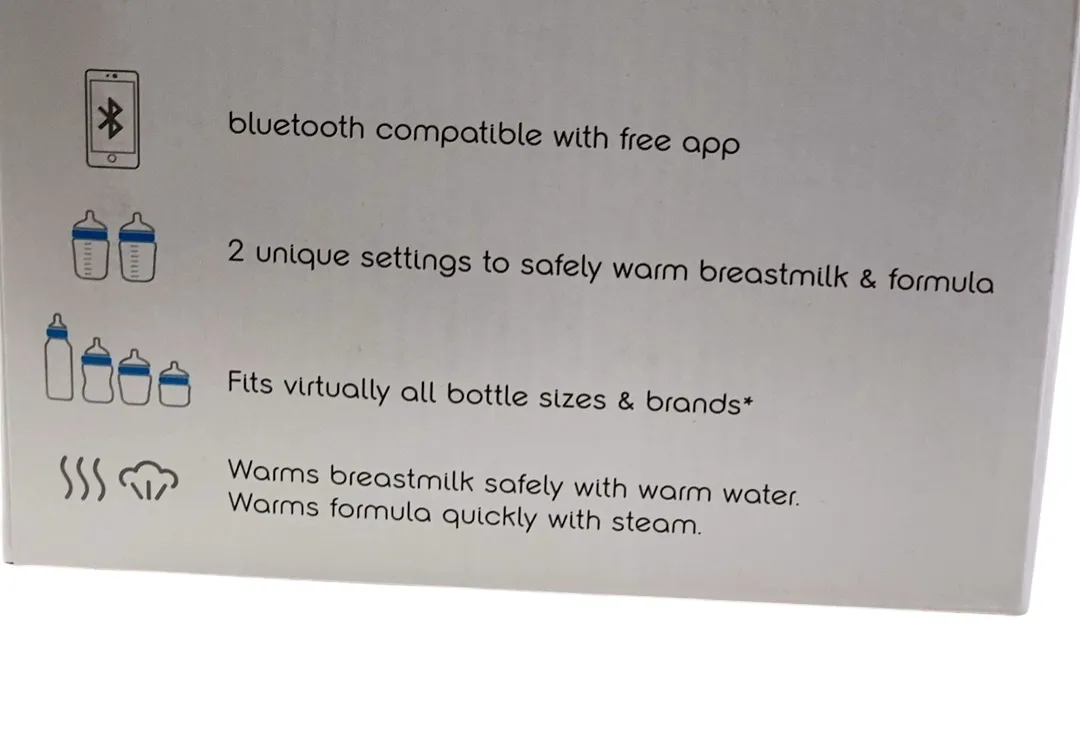 Baby Brezza Safe   Smart Bottle Warmer, Charcoal