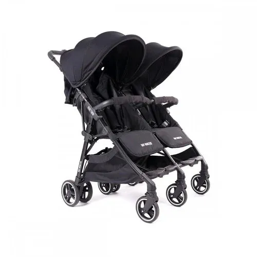 Baby Monsters Kuki Twin Double Stroller, 2019, Black, S3