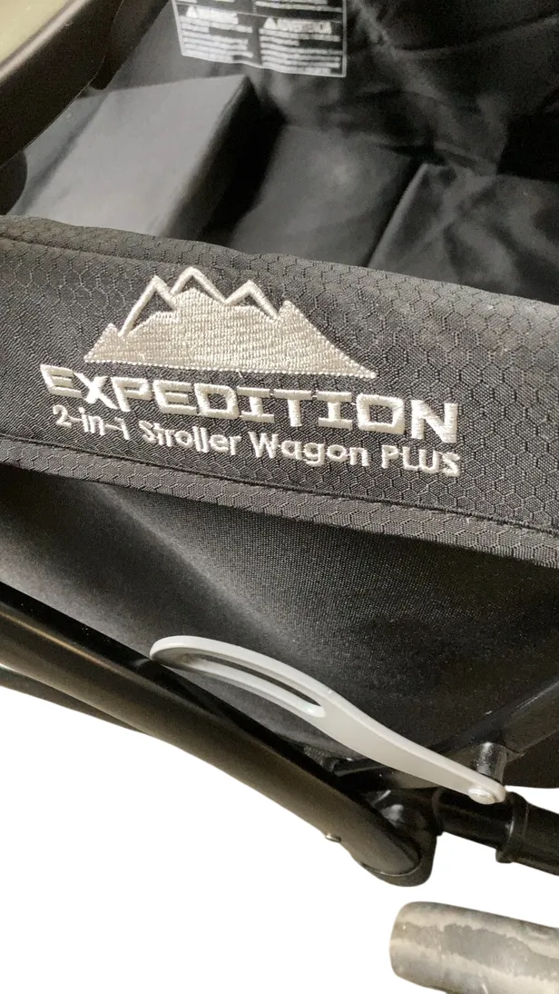 Baby Trend Expedition 2-in-1 Stroller Wagon Plus, 2023, Ultra Black