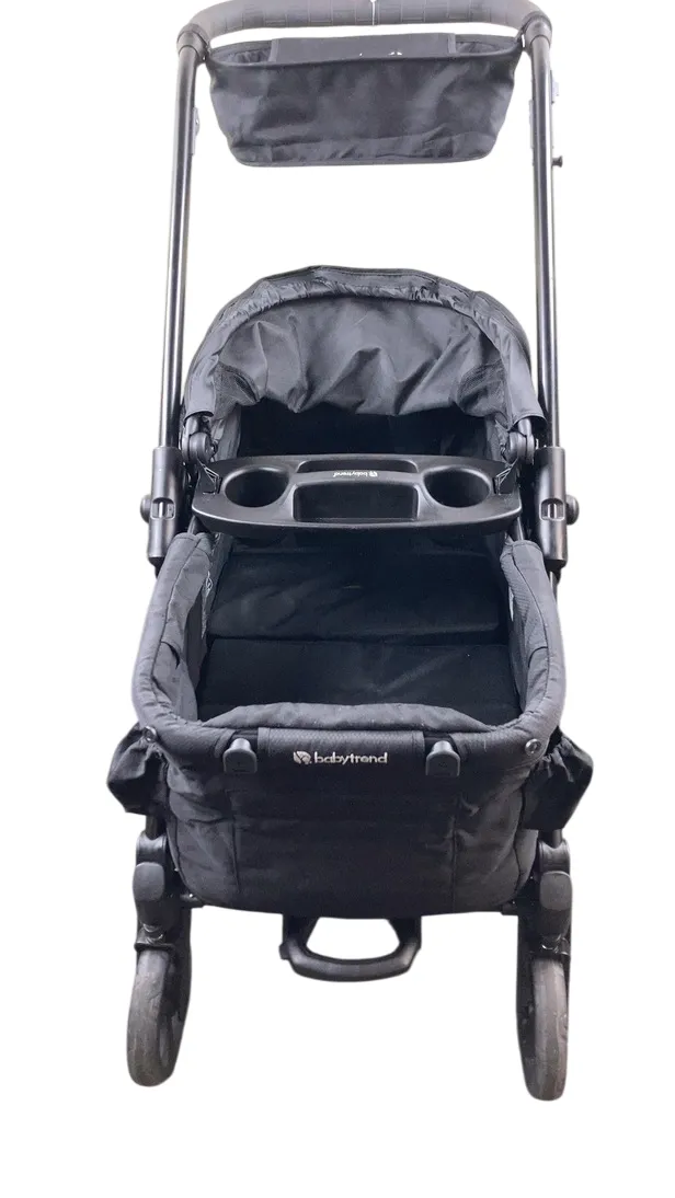 Baby Trend Expedition 2-in-1 Stroller Wagon Plus, 2023, Ultra Black