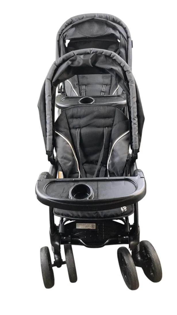Baby Trend Sit N Stand Double Stroller, Onyx, 2024
