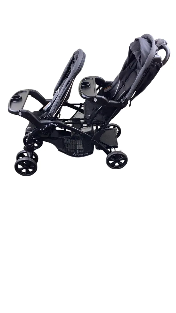 Baby Trend Sit N Stand Double Stroller, Onyx, 2024