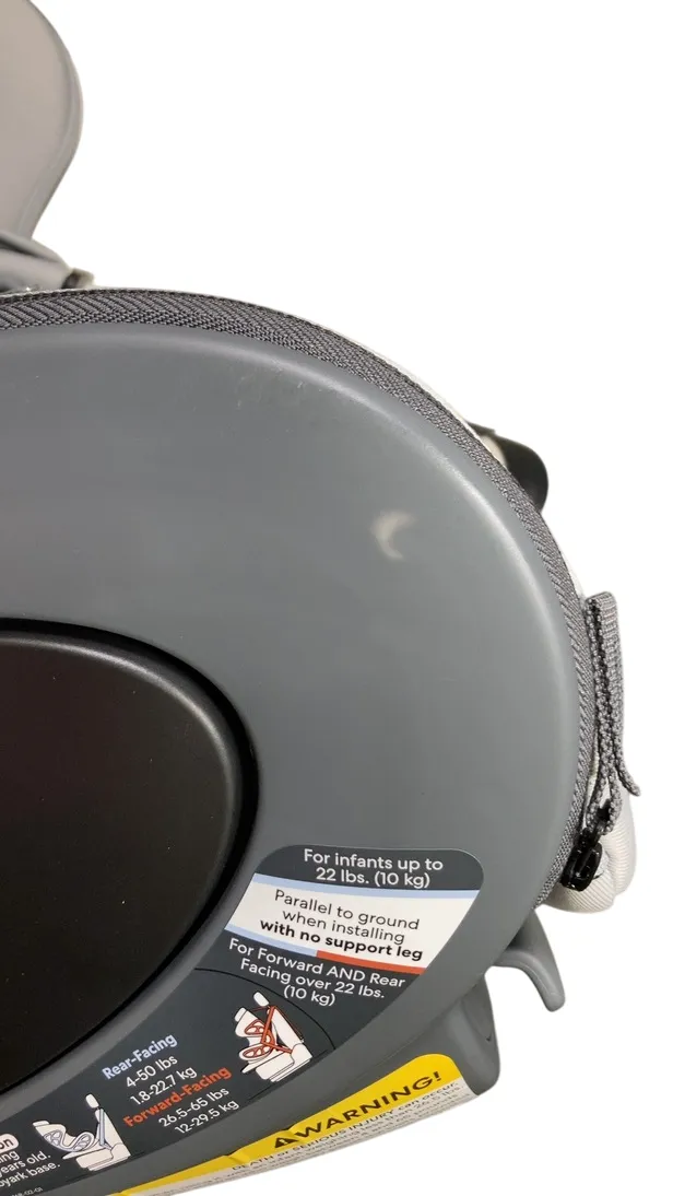 Babyark Classic Convertible Car Seat, 2024, Charcoal Grey/Glacier