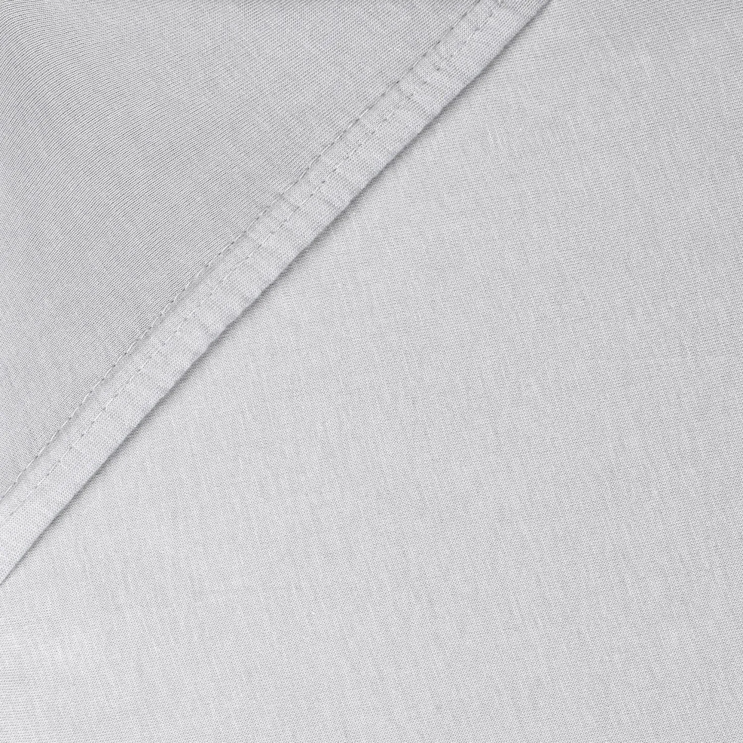 babybay® Soft Grey Jersey Cover Deluxe Sheet 2-Pack Boxspring Xxl