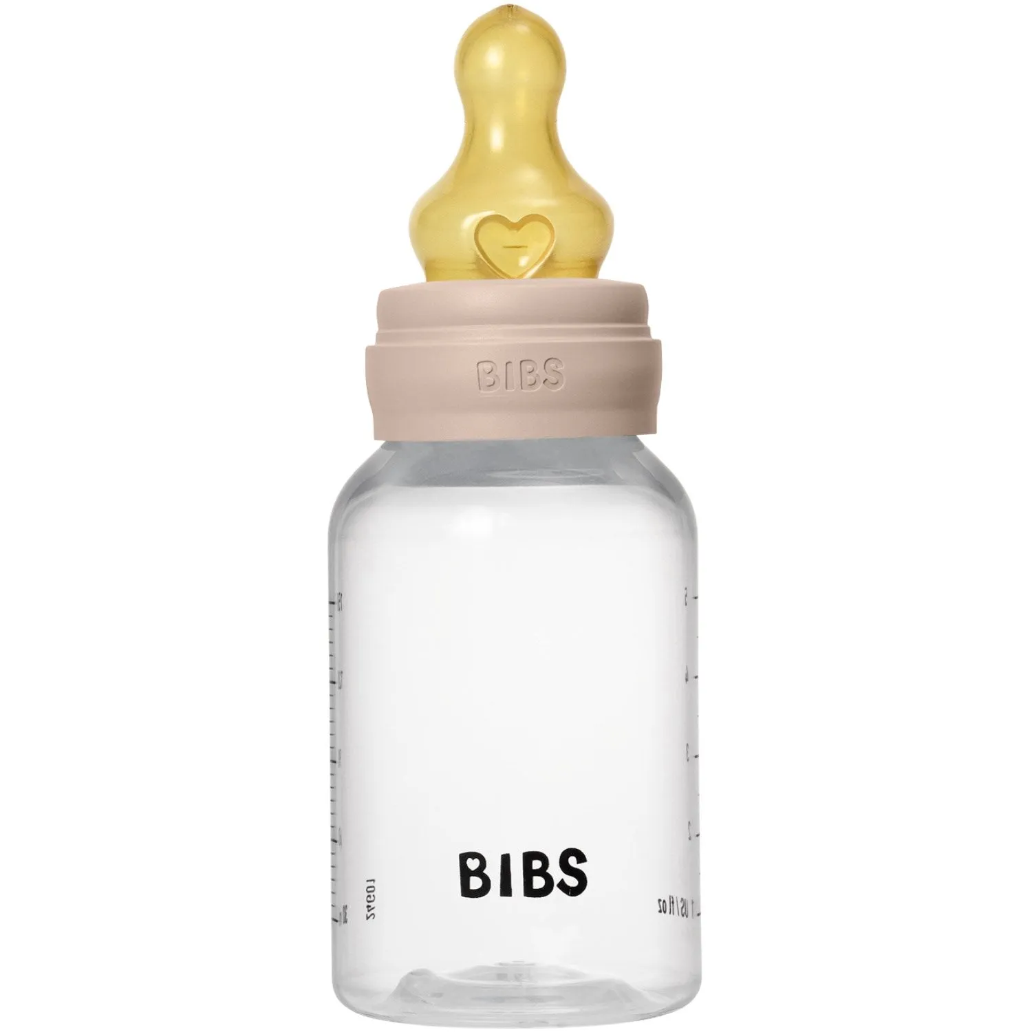 Bibs Blush Bibs Baby Bottle Round Latex 1 Pack 150 ml Slow Flow