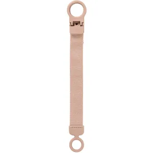 Bibs Blush Pacifier Clip Loop