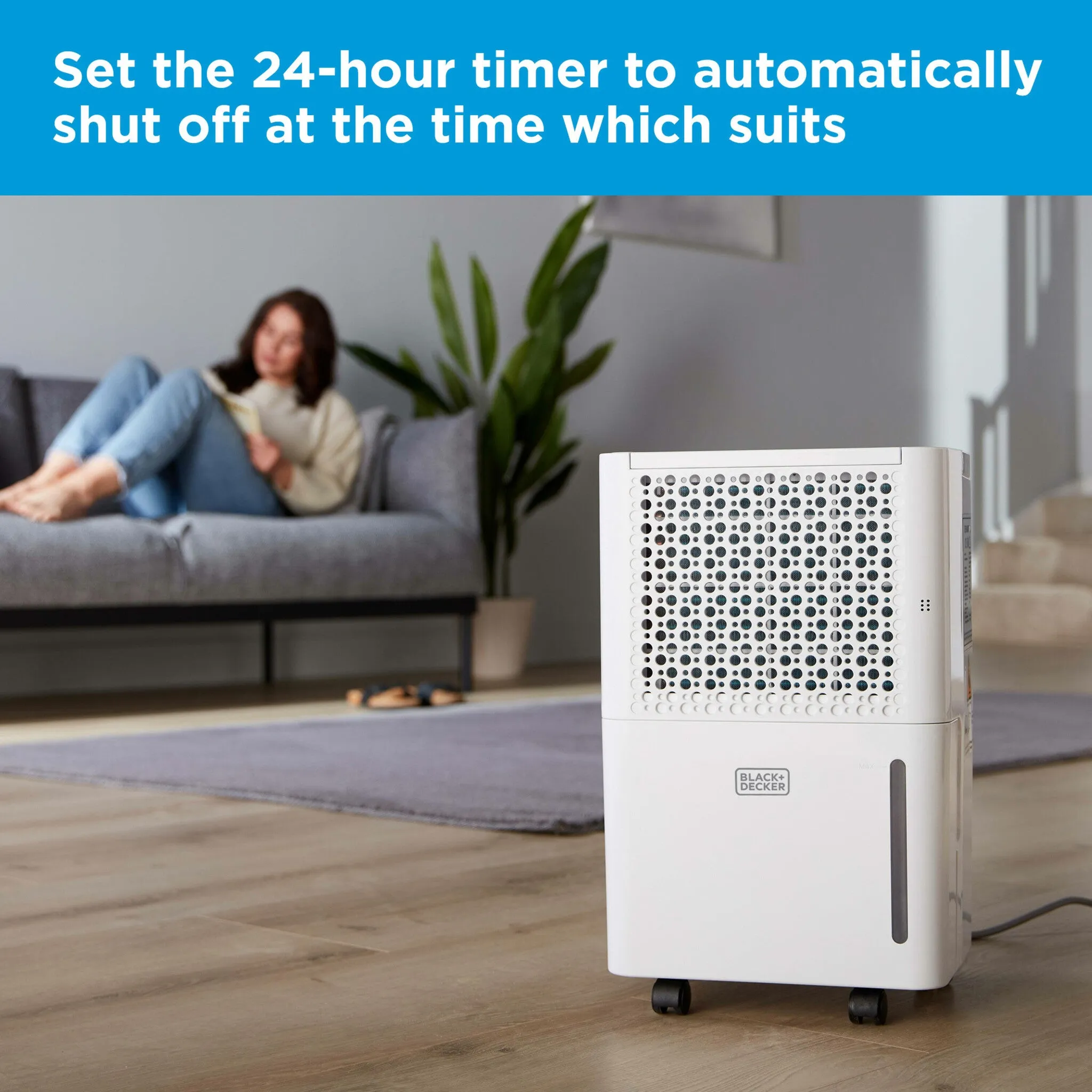 Black & Decker BXEH60016GB 12L Smart Dehumidifier