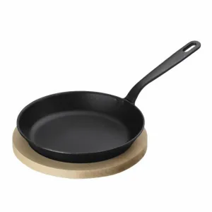 Black Star Iron Rosti Frying Pan 19cm & Coaster