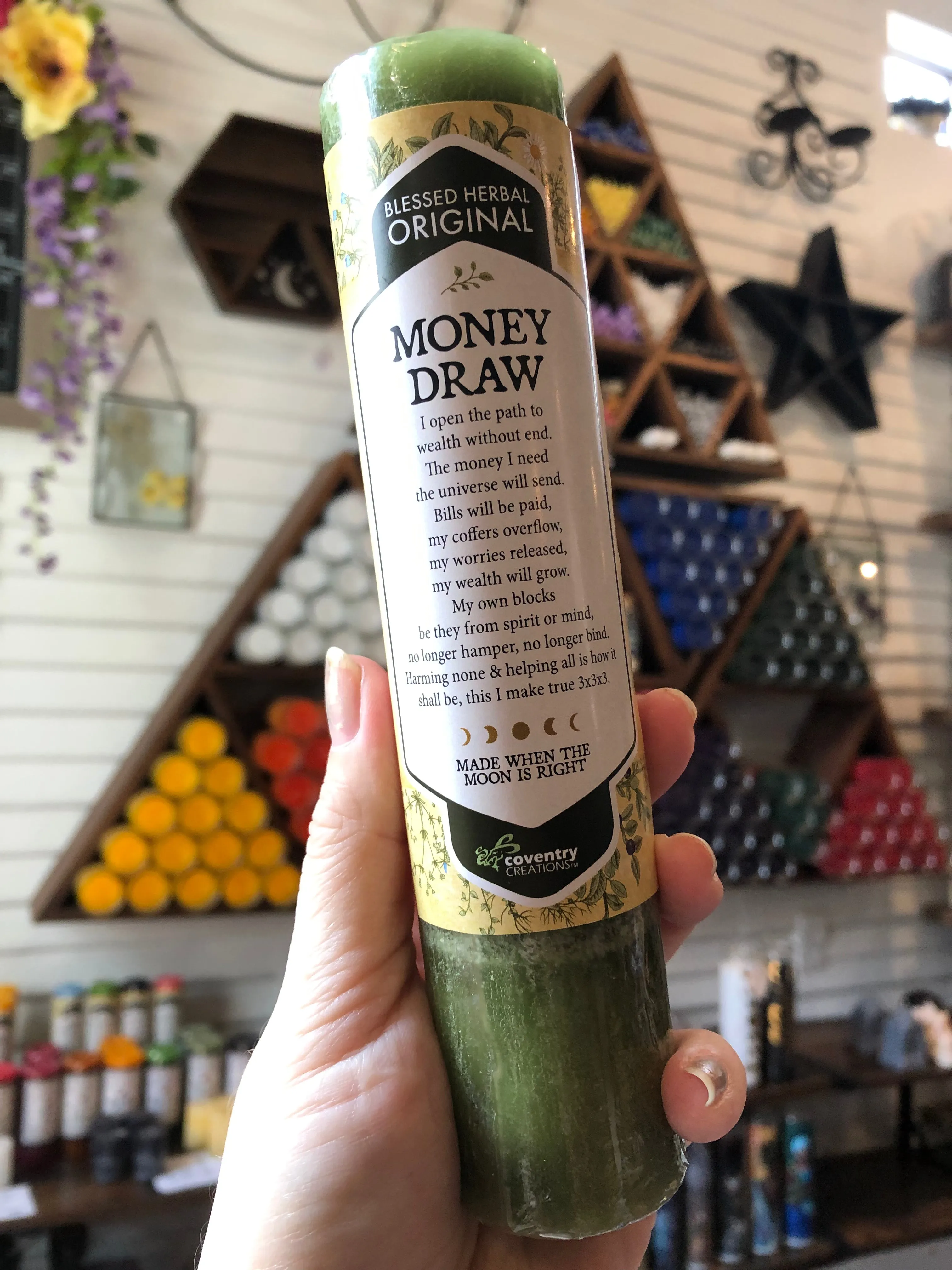 Blessed Herbal Candle