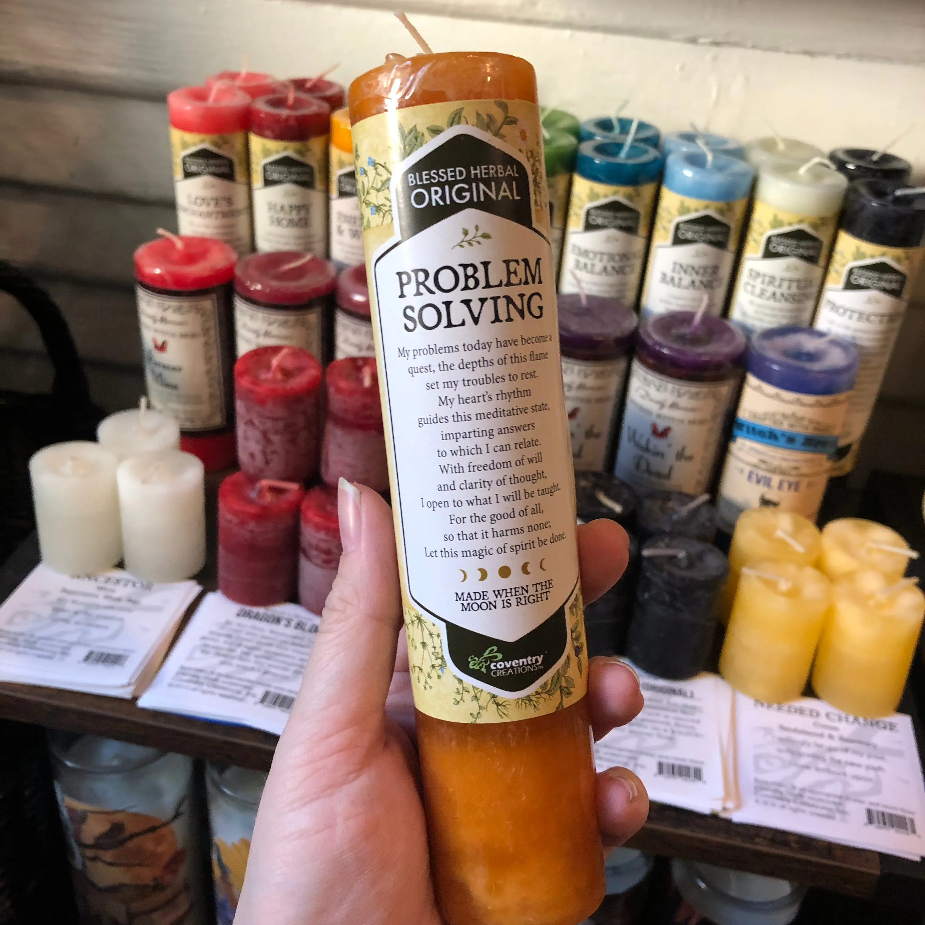 Blessed Herbal Candle