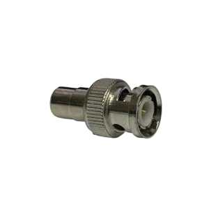 BNC Phono Adaptor - BNC Male to RCA Female, Co Coax Coaxial Adaptor