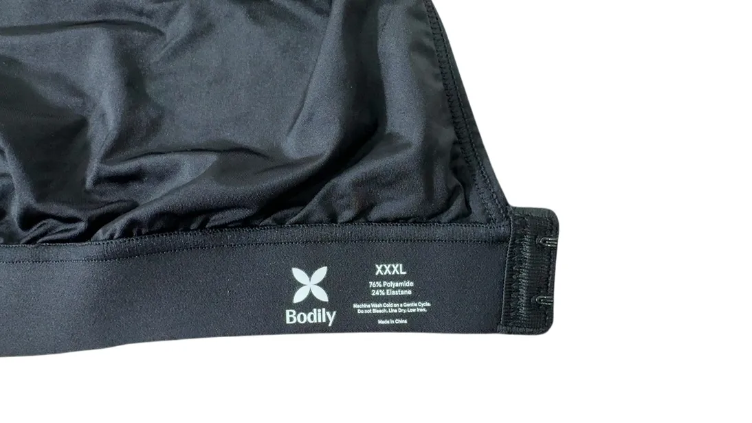 Bodily Do Anything Bra, Black, 3X-Large (44F-46D/E/F)