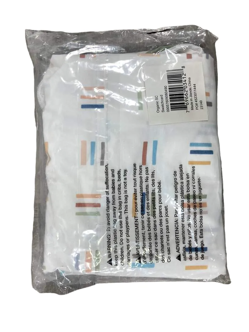 Boppy Organic Nursing and Infant Support Pillow Slipcover, Swatch Card