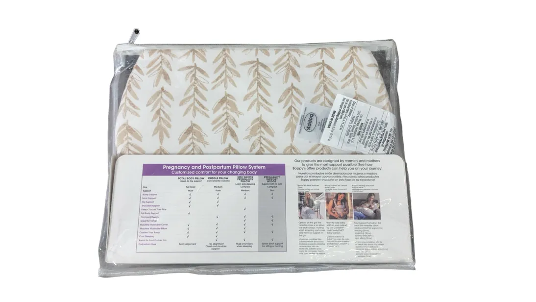 Boppy Pregnancy Wedge Pillow, Taupe Grassland