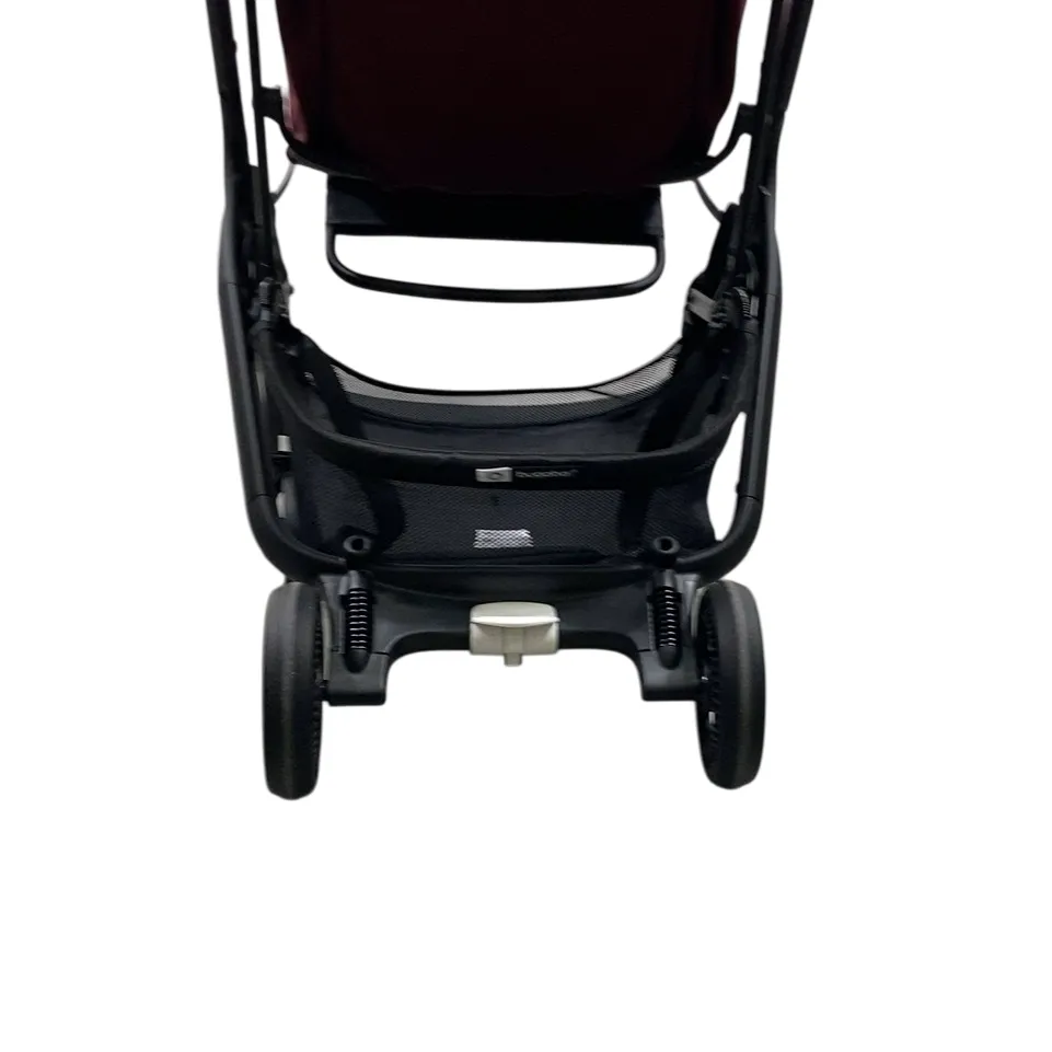 Bugaboo Butterfly Stroller, 2024, Black, Dark Cherry, Dark Cherry
