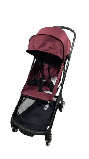 Bugaboo Butterfly Stroller, 2024, Black, Dark Cherry, Dark Cherry
