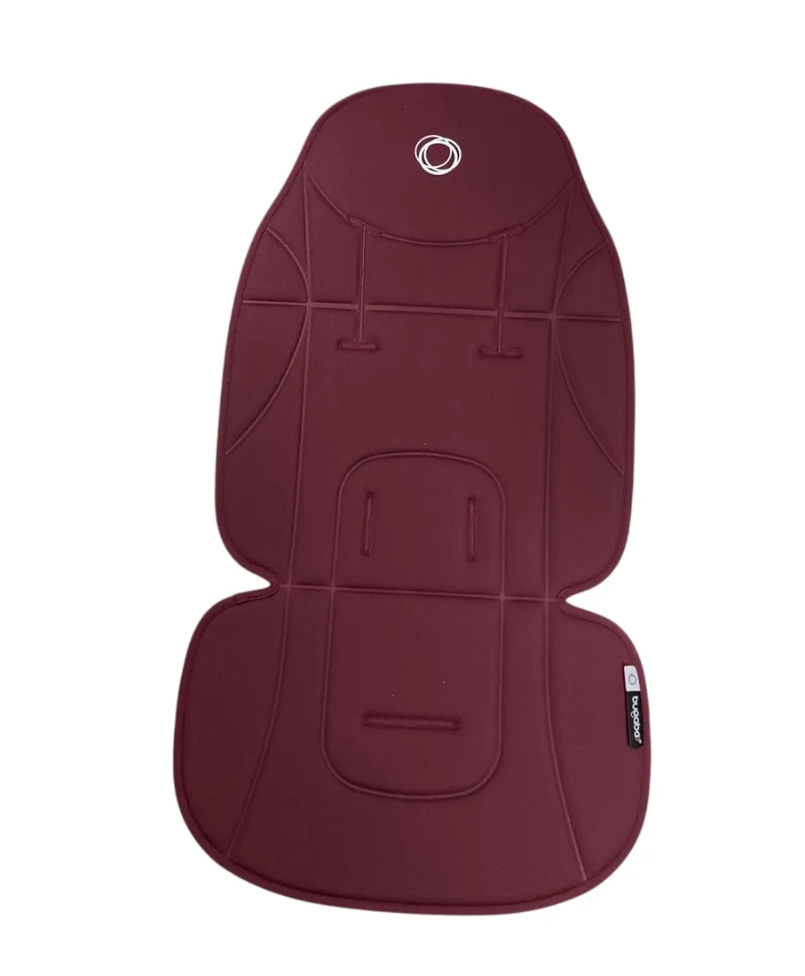 Bugaboo Butterfly Stroller, 2024, Black, Dark Cherry, Dark Cherry