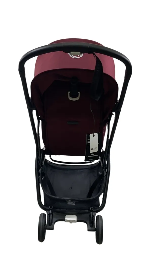 Bugaboo Butterfly Stroller, 2024, Black, Dark Cherry, Dark Cherry