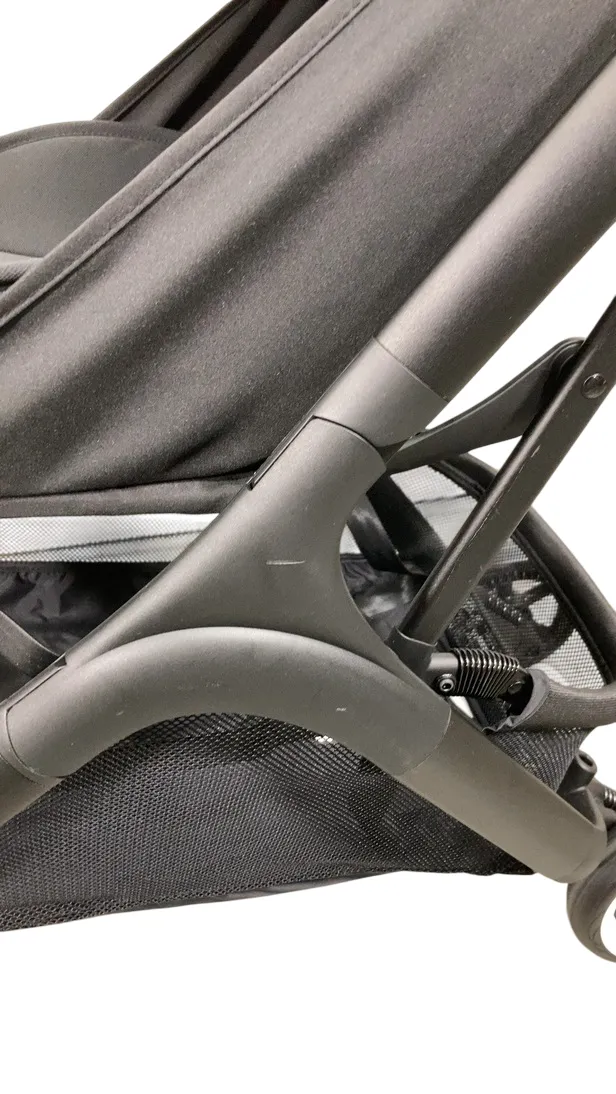 Bugaboo Butterfly Stroller, 2024, Black, Midnight Black, Midnight Black