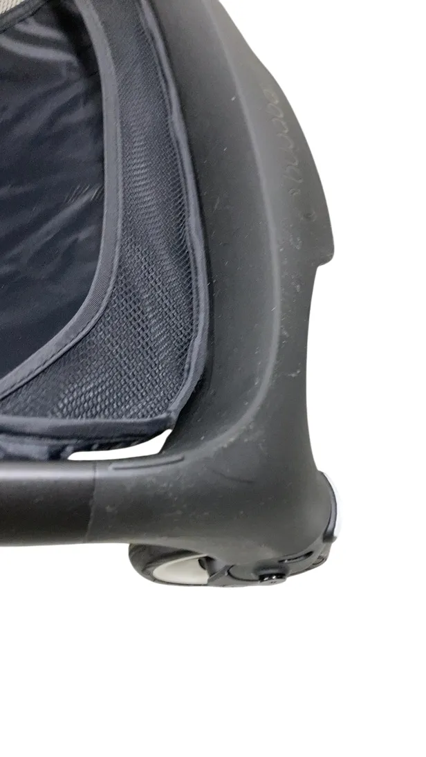 Bugaboo Butterfly Stroller, 2024, Black, Stormy Blue, Stormy Blue