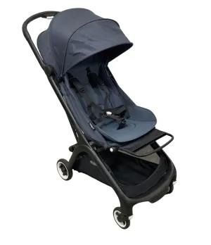 Bugaboo Butterfly Stroller, 2024, Black, Stormy Blue, Stormy Blue