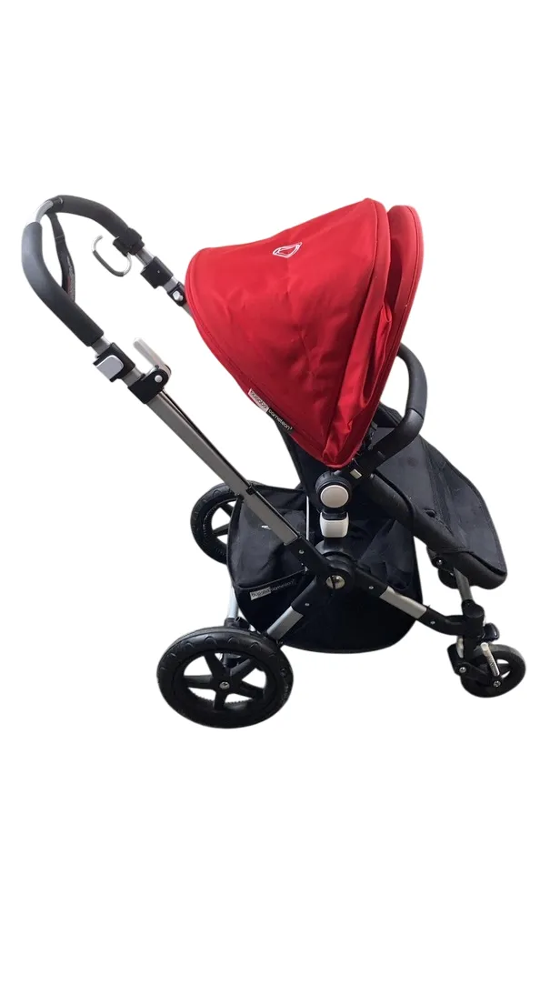 Bugaboo Cameleon3 Stroller, 2015, Black, Red, Aluminum