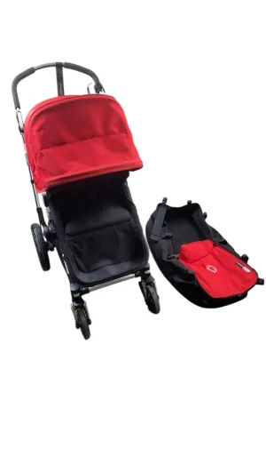 Bugaboo Cameleon3 Stroller, 2015, Black, Red, Aluminum