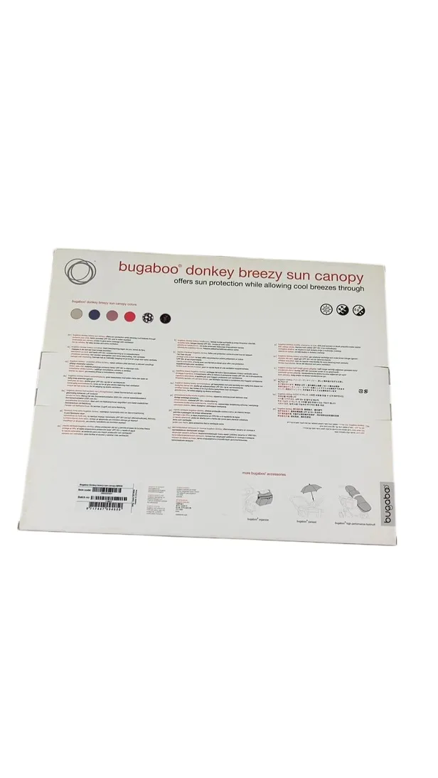 Bugaboo Donkey Breezy Sun Canopy, Birds