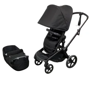 Bugaboo Fox 5 Renew Bassinet and Seat Stroller, 2025, Black Frame, Heritage Black