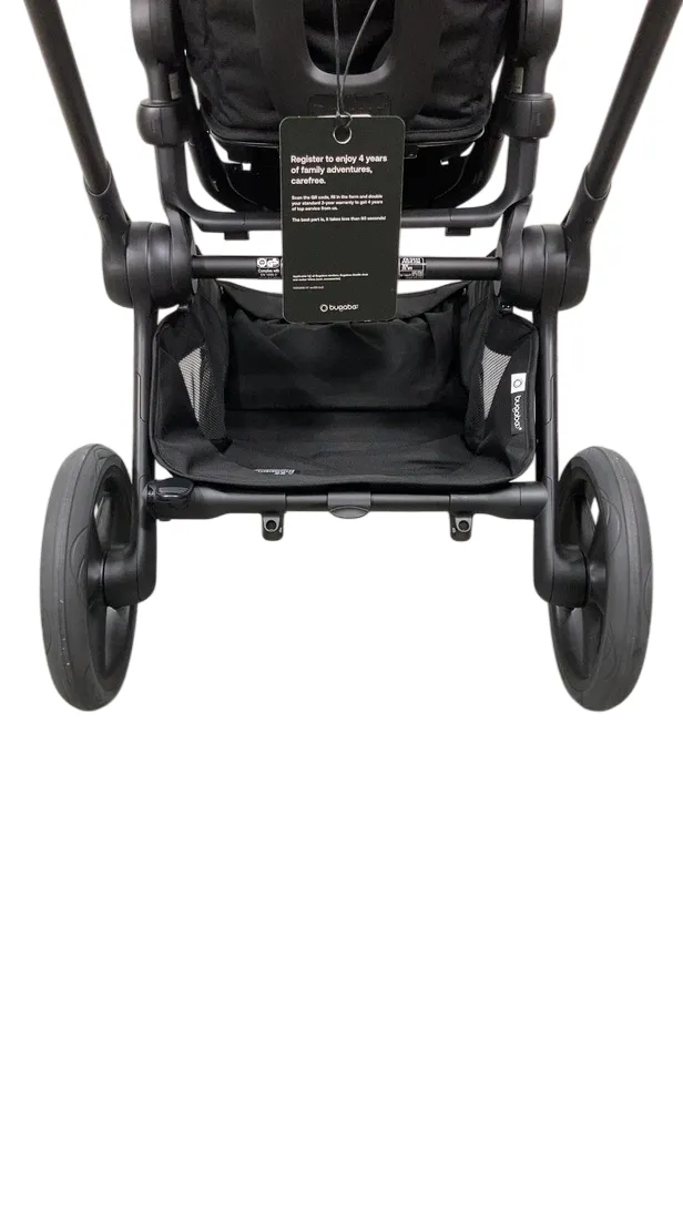 Bugaboo Fox 5 Renew Bassinet and Seat Stroller, 2025, Black Frame, Heritage Black