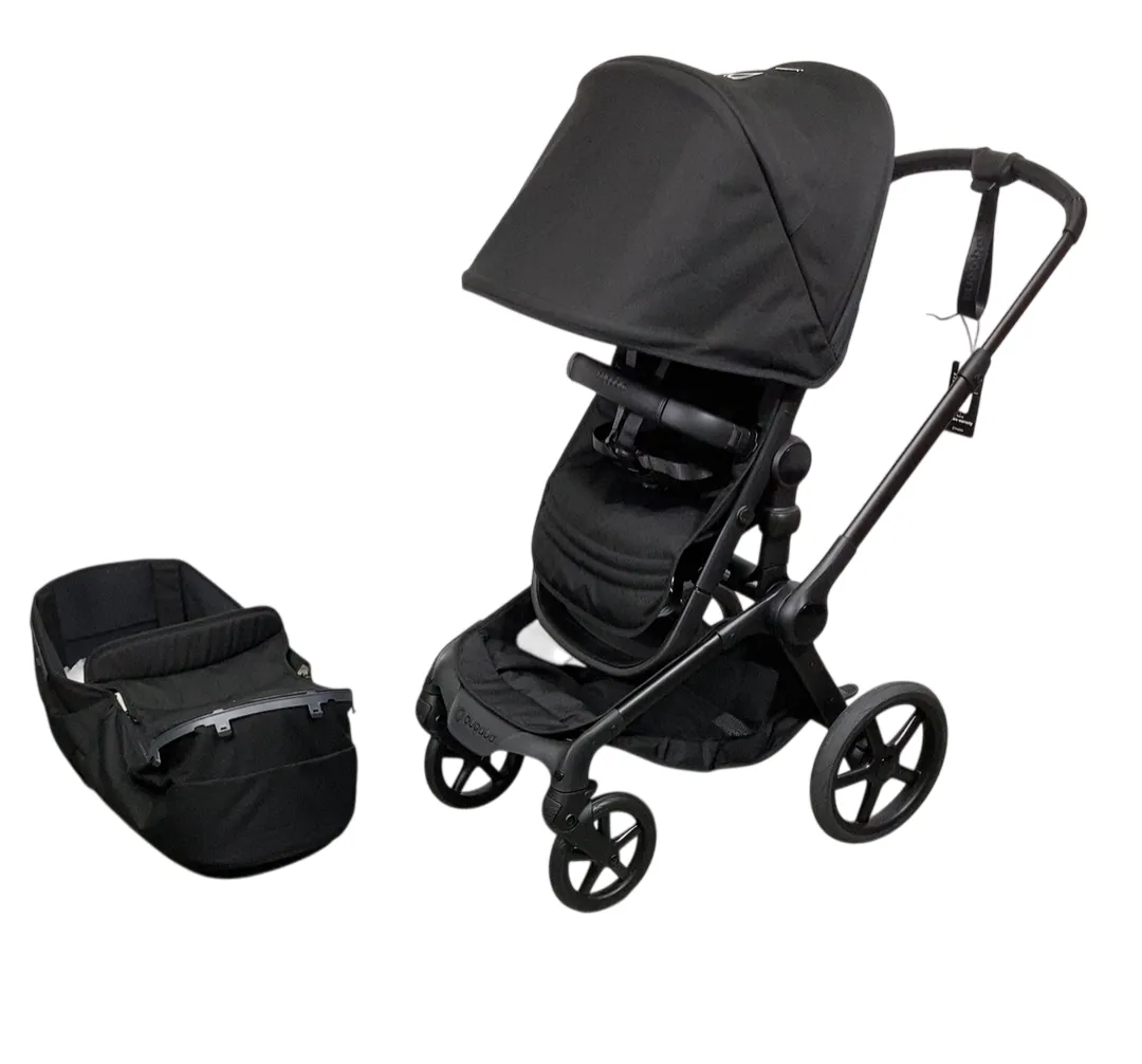 Bugaboo Fox 5 Renew Bassinet and Seat Stroller, 2025, Black Frame, Heritage Black