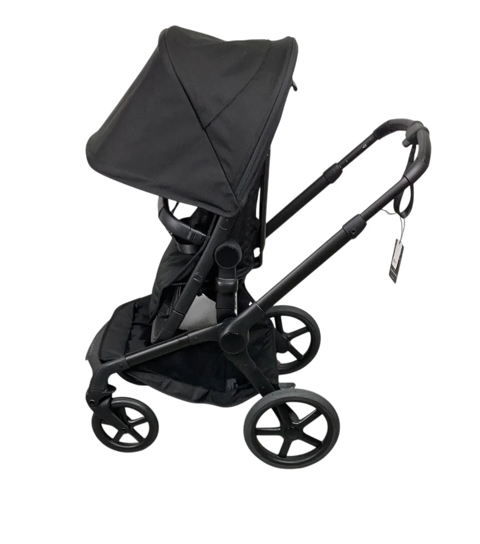 Bugaboo Fox 5 Renew Bassinet and Seat Stroller, 2025, Black Frame, Heritage Black