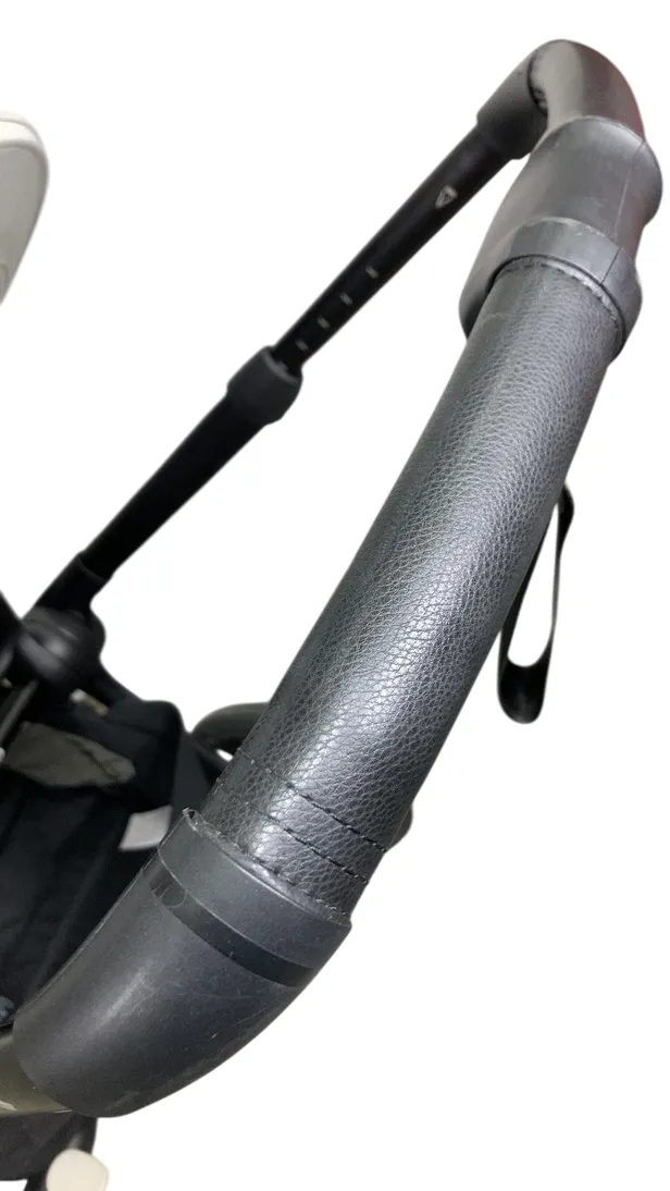 Bugaboo Fox 5 Stroller, 2022, Black Frame, Misty White - Midnight Black