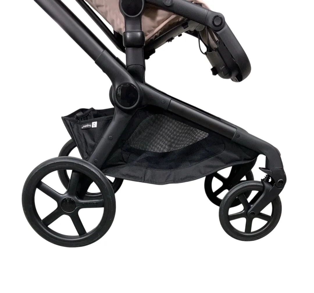 Bugaboo Kangaroo Single To Double Stroller, 2024, Black, Desert Taupe, Desert Taupe