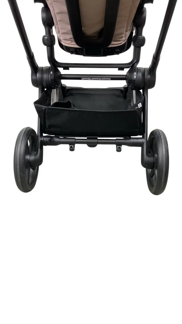 Bugaboo Kangaroo Single To Double Stroller, 2024, Black, Desert Taupe, Desert Taupe