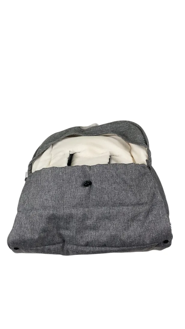Bugaboo Stroller Footmuff, Grey Melange