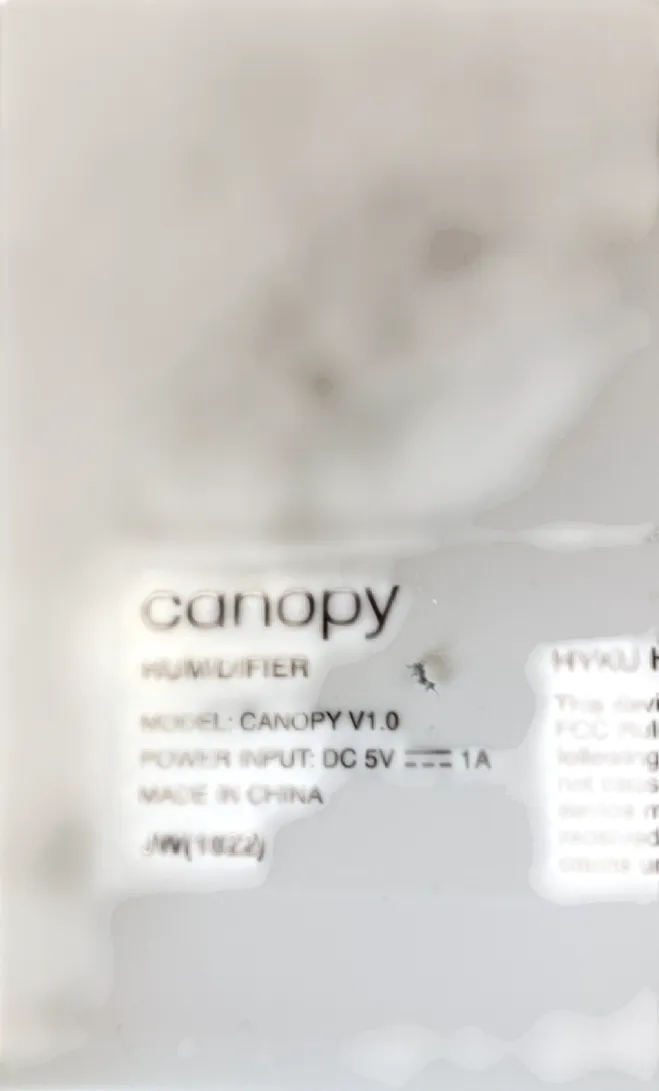 Canopy Large Room Humidifier, White