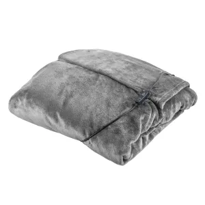 Carmen C81149GRY Heated Wearable Blanket